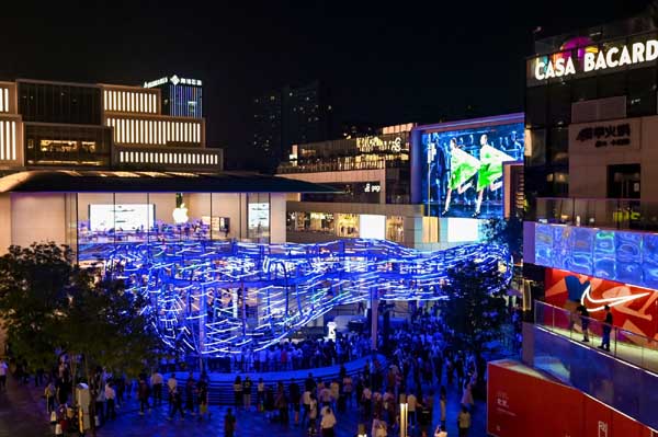 动态演变 潮流涌动 先锋潮流艺术群展「律动的妙想」登陆三里屯太古里(图6)